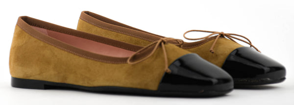 Paul Warmer PRETTY BALLERINA CAMILLE TAN SUEDE