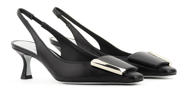 Paul Warmer ROBERTO FESTA ARIENNE SLING PUMP BLACK