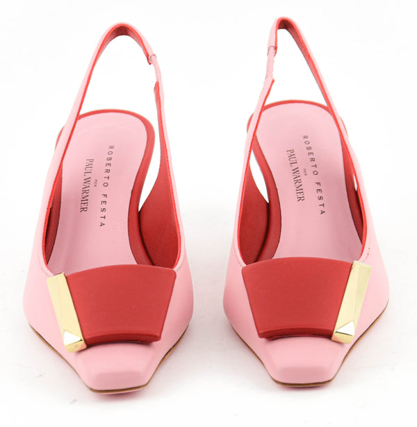 Paul Warmer ROBERTO FESTA ARIENNE SLING PUMP PINK
