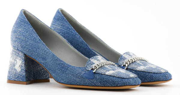 Paul Warmer ROBERTO FESTA DUVAL PUMP JEANS BLUE