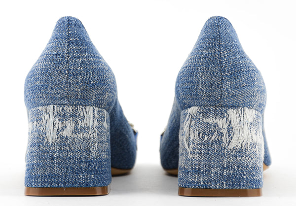 Paul Warmer ROBERTO FESTA DUVAL PUMP JEANS BLUE