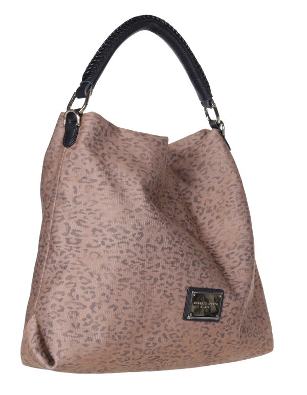 Paul Warmer ROBERTO FESTA LEAOPARD JEANS BAG