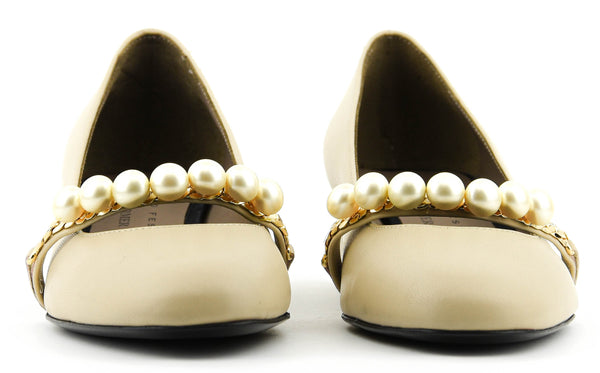 Paul Warmer ROBERTO FESTA LIANA PEARL PUMP WHITE