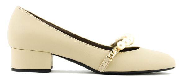 paul warmer ROBERTO FESTA LIANA PEARL PUMP WHITE