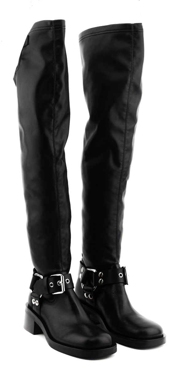 Paul Warmer STRATEGIA OVERKNEE BIKER BLACK