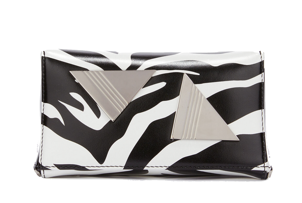 Paul Warmer THE ATTICO FRIDAY MINI BAG WHITE BLACK