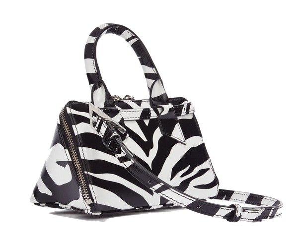 Paul Warmer THE ATTICO FRIDAY MINI BAG WHITE BLACK