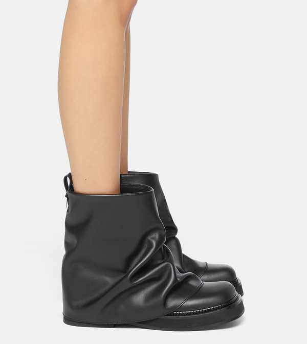 Paul Warmer THE ATTICO MINI ROBIN COMBAT BOOT