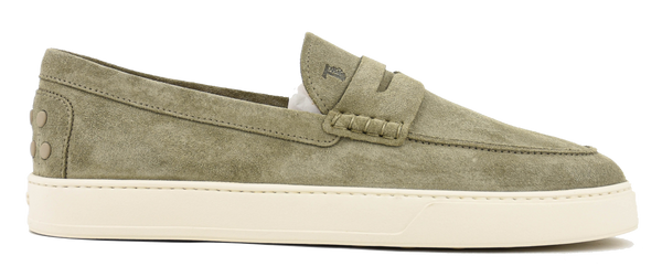 paul warmer TOD'S LOAFER SUEDE TAUPE