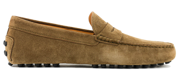 paul warmer TOD'S MOCCASSINE BROWN SUEDE