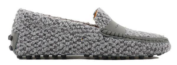 paul warmer TOD'S MOCCASSINE GREY BOUCLE