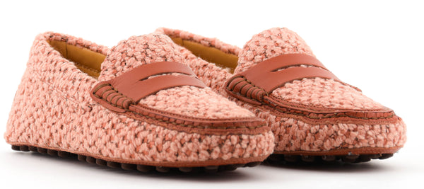 Paul Warmer TOD'S MOCCASSINE PINK BOUCLE