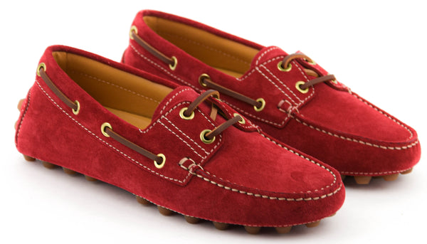 Paul Warmer TOD'S MOCCASSINE RED SUEDE