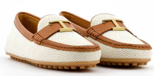 Paul Warmer TOD'S MOCCASSINE WHITE TAN