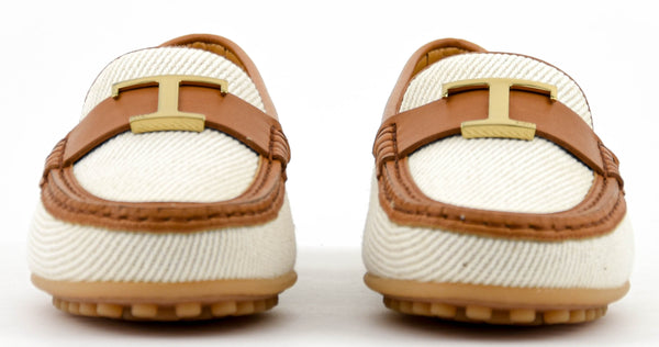 Paul Warmer TOD'S MOCCASSINE WHITE TAN