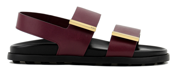 paul warmer TOD'S SANDAL BORDEAUX
