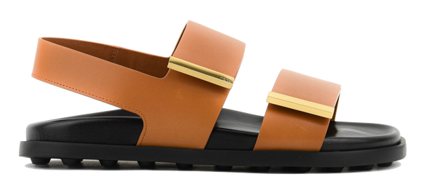 paul warmer TOD'S SANDAL COGNAC