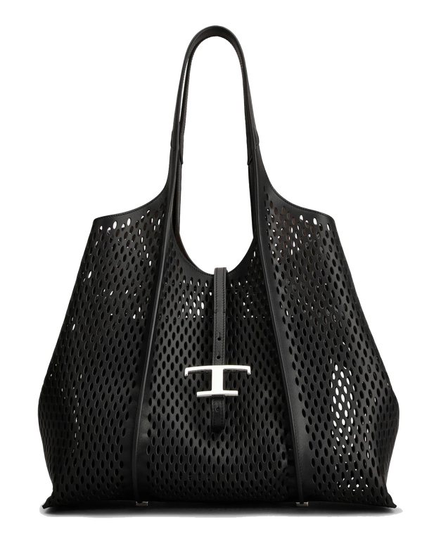 paul warmer TOD'S SHOPPER LASER BLACK