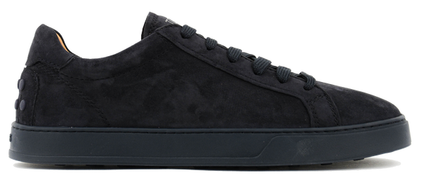 paul warmer TOD'S SNEAKER DARK BLUE SUEDE