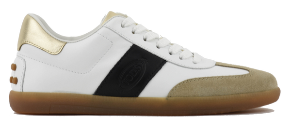 paul warmer TOD'S SNEAKER WHITE BLACK