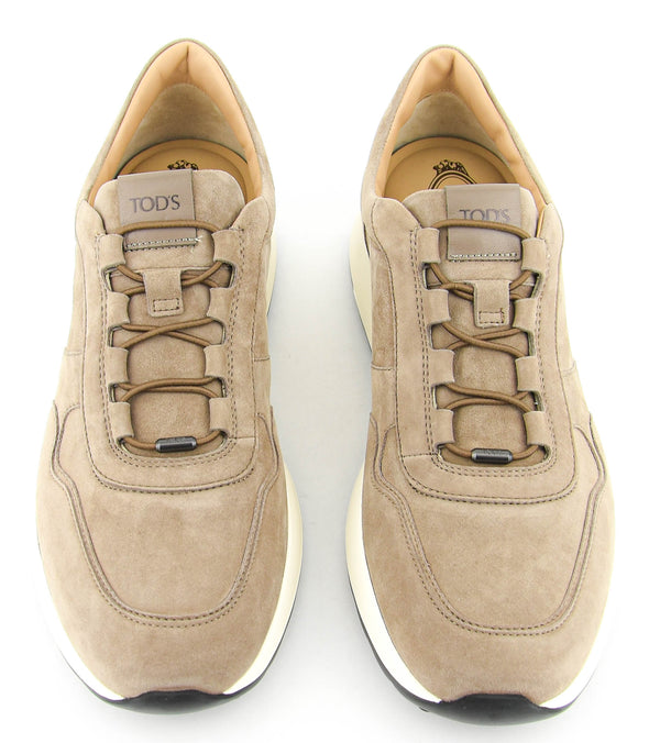 Paul Warmer TOD'S SUEDE FORMAL SNEAKER TAUPE