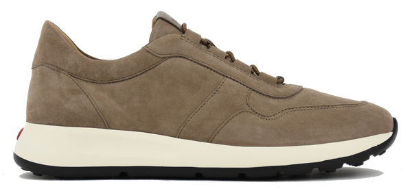 paul warmer TOD'S SUEDE FORMAL SNEAKER TAUPE