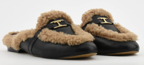 Paul Warmer TORAL DAPHNE MULES BLACK