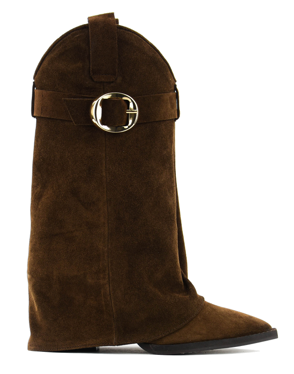 paul warmer TORAL FOLK LOW BOOT BROWN