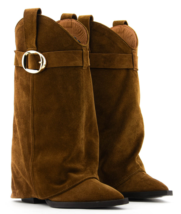 Paul Warmer TORAL FOLK LOW BOOT TABAC