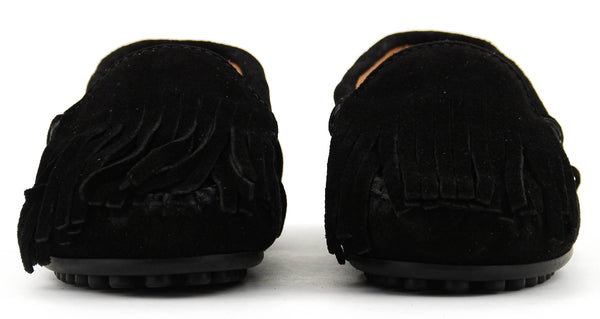Paul Warmer TORAL OTOE MOCCASINE FRANGES BLACK