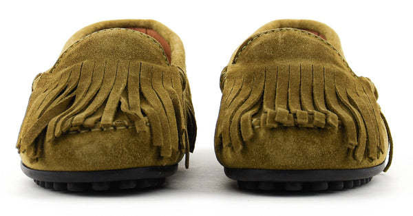 Paul Warmer TORAL OTOE MOCCASINE FRANGES KHAKI