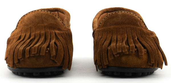Paul Warmer TORAL OTOE MOCCASINE FRANGES TABACCO