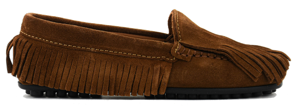 paul warmer TORAL OTOE MOCCASINE FRANGES TABACCO
