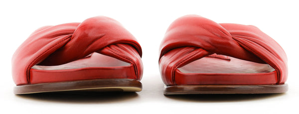 Paul Warmer PAUL WARMER TWISTED NAPPA SANDAL LIPSTICK