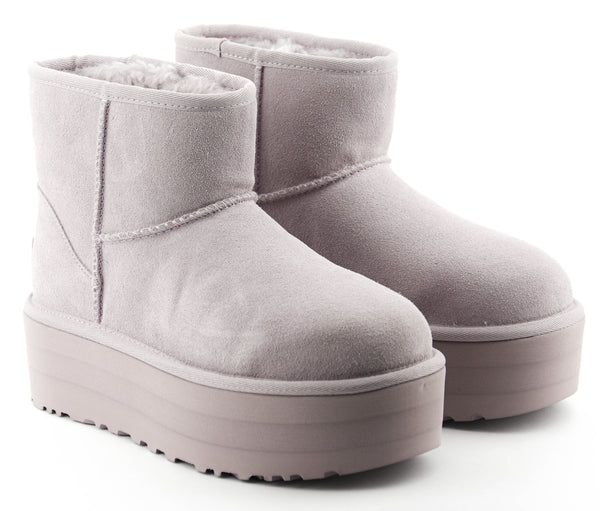 Paul Warmer UGG CLASSIC MINI PLATFORM PALE SMOKE