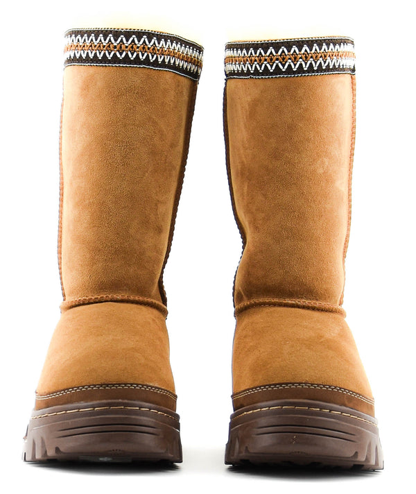 Paul Warmer UGG CLASSIC TALL TRAILGAZER CHESTNUT