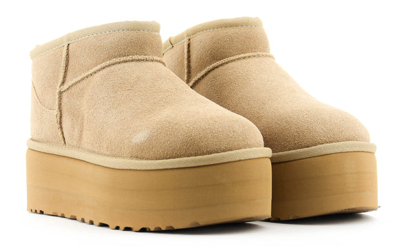 Paul Warmer UGG CLASSIC ULTRA MINI PLATFORM SAND