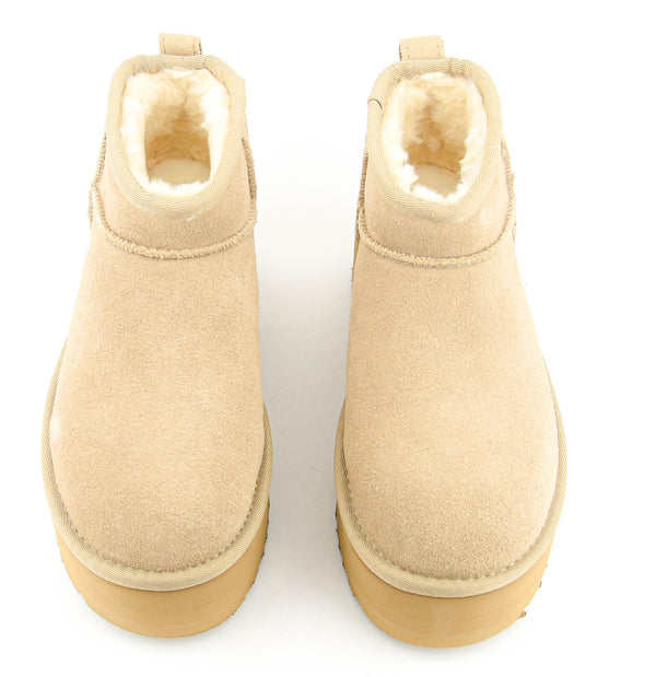 Paul Warmer UGG CLASSIC ULTRA MINI PLATFORM SAND