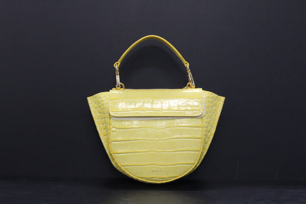 Paul Warmer WANDLER HORTENSIA MINI CROCO YELLOW