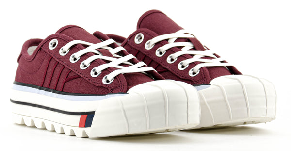 Paul Warmer PRO KEDS ROYAL INTREPID SNEAKER BERRY MERLOT