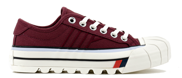 paul warmer PRO KEDS ROYAL INTREPID SNEAKER BERRY MERLOT