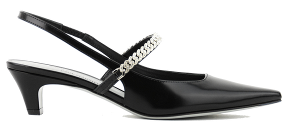 paul warmer ROBERTO FESTA MALLORY PUMP SLINGBACK BLACK