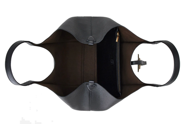 Paul Warmer TODS T TIMELESS SHOPPING BAG BLACK MEDIUM