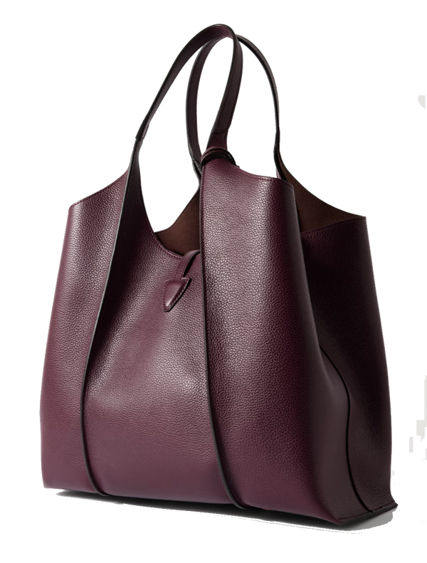 Paul Warmer TODS T TIMELESS SHOPPING BAG BORDEAUX MEDIUM