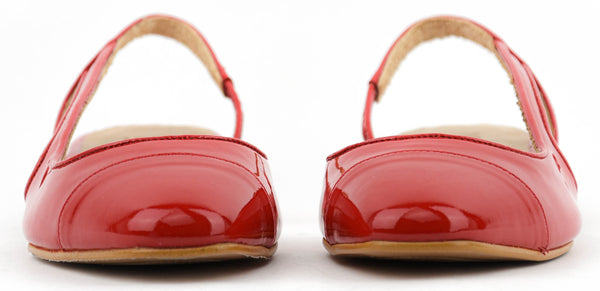 Paul Warmer TORAL X PW MANHATTAN SLINGBACK PATENT RED