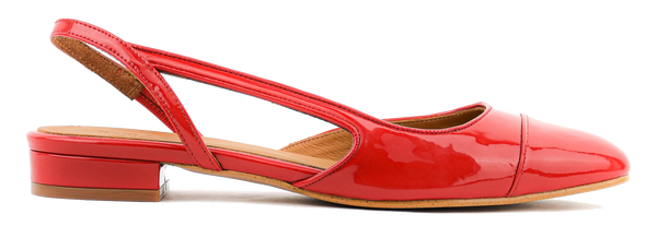 paul warmer TORAL X PW MANHATTAN SLINGBACK PATENT RED