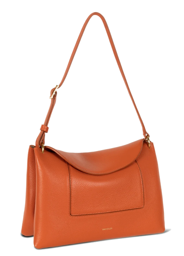 Paul Warmer WANDLER PENELOPE SLOUCHY BAG ORANGE CRUST