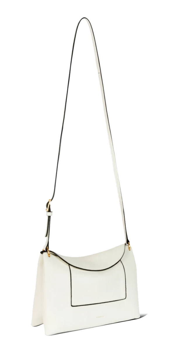Paul Warmer WANDLER PENELOPE SLOUCHY BAG WHITE CRUST
