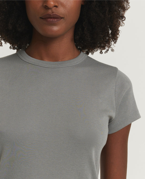 pauw 90s Shrunken T-shirt - Grijs