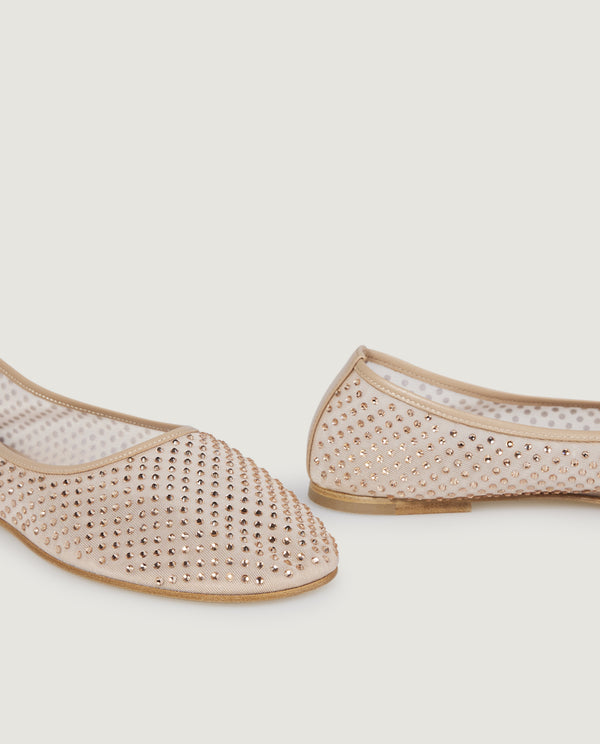 pauw Balla Mesh Ballerina - Ecru